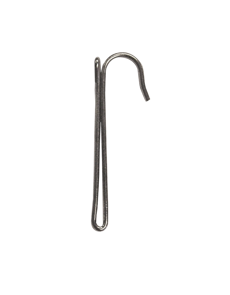 Single-prong glider hook with low profile