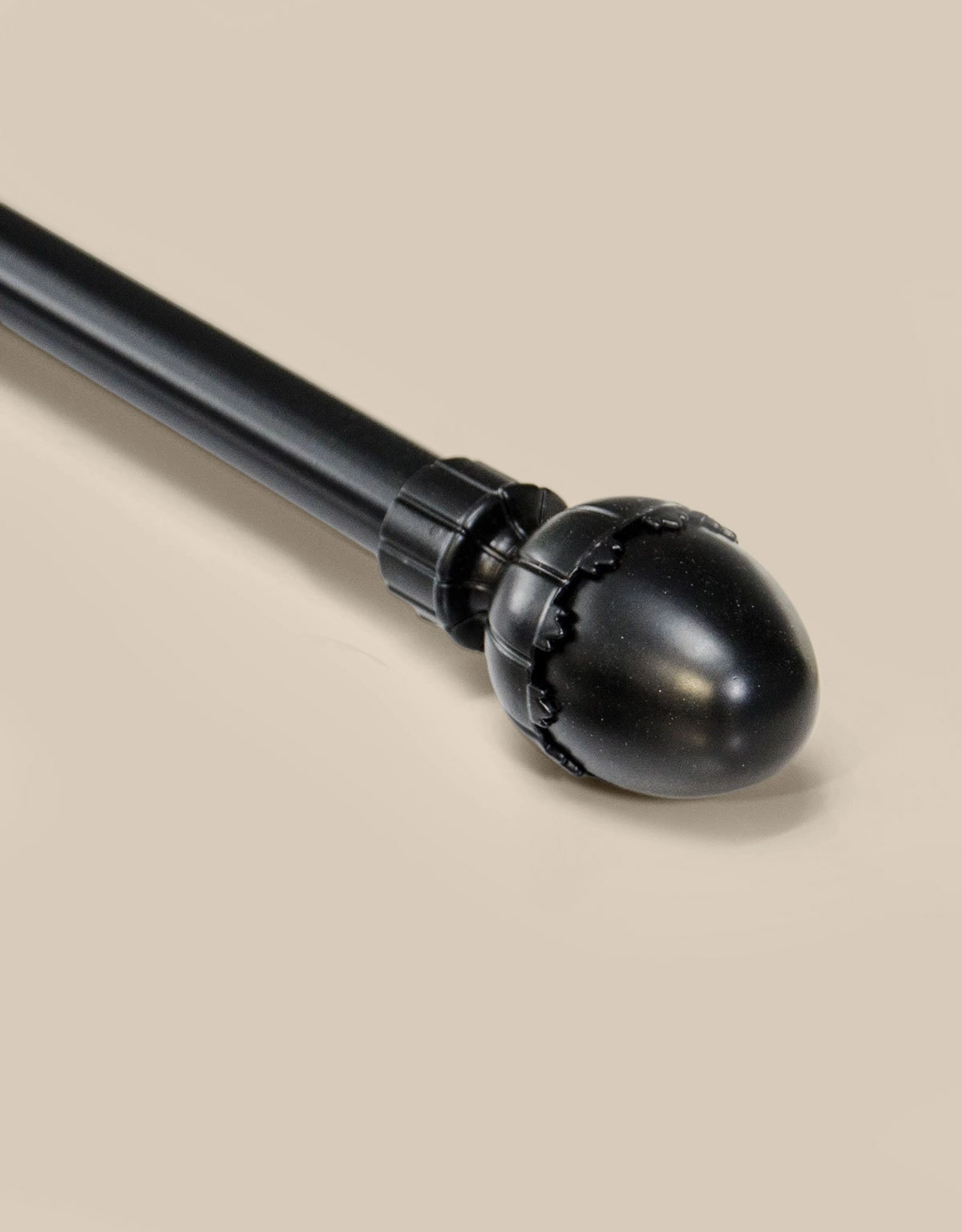 Gardinstång Elin svart Hasta