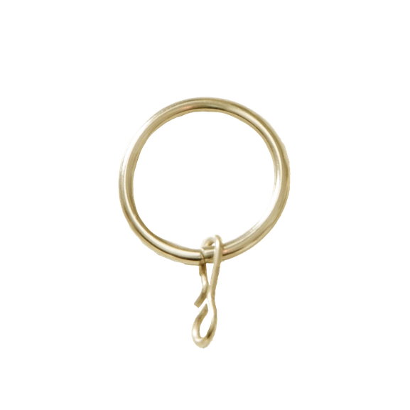 Curtain ring brass Hasta