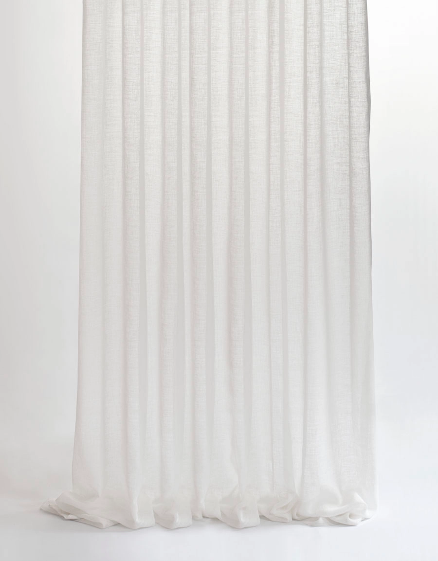 Curtain Malva, white
