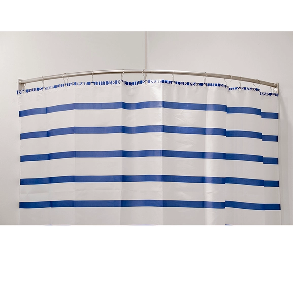 Duschdraperi randigt Nalle, duschbåge Hasta