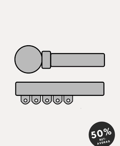 Montering av gardinskena/gardinstång