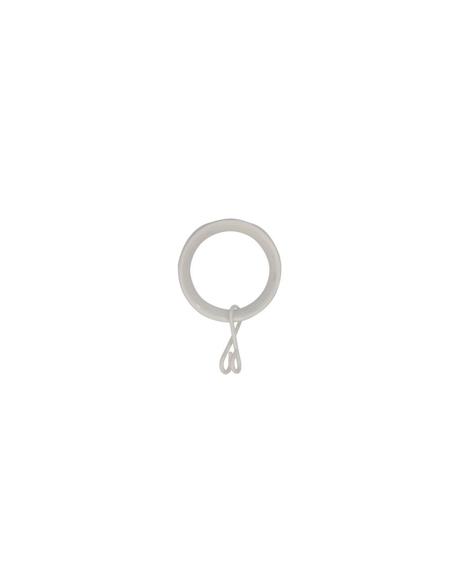 Gloria Curtain Ring White