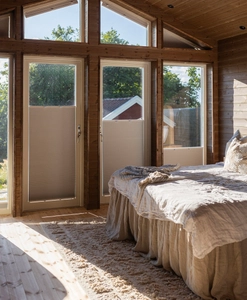 Plisségardin Cord Control, mörkläggande, honeycomb