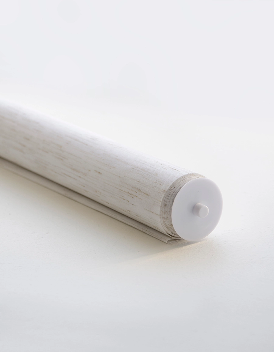 Rullgardin vit, måttillverkad, Hasta