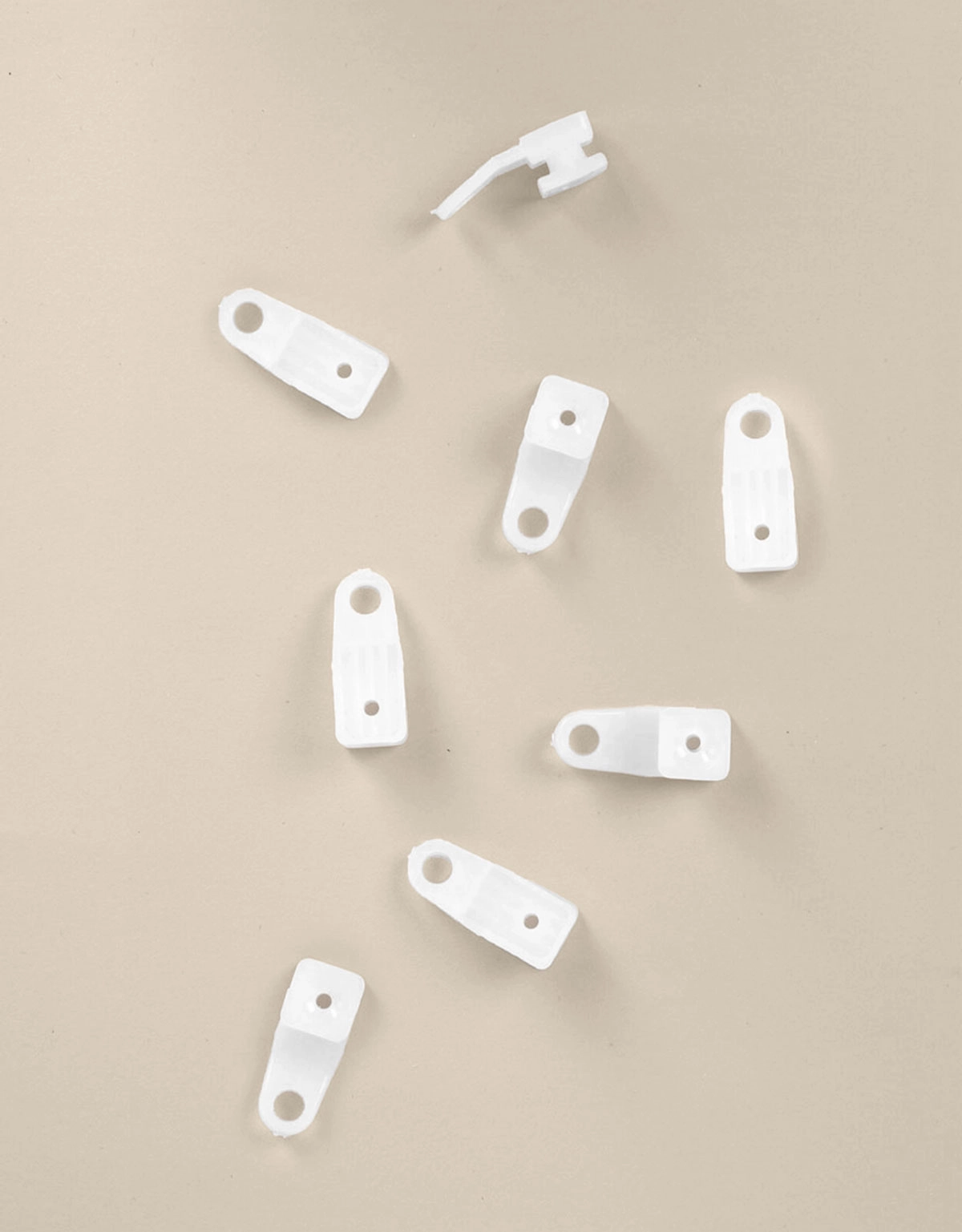 C-glid till C-skena, plast