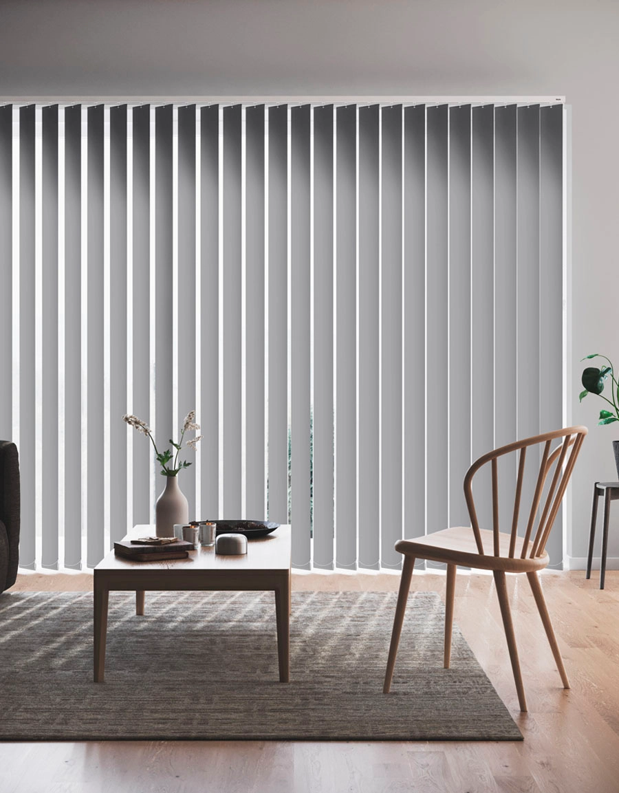 Vertical blind Emerald Dark grey