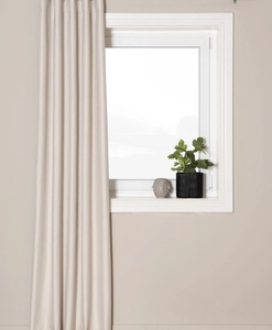 Beige mörkläggande gardin