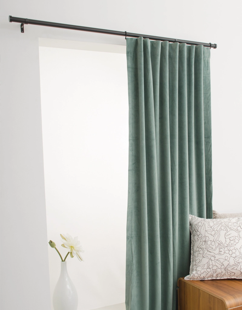 Panelhängare för panelgardin Svart Hasta