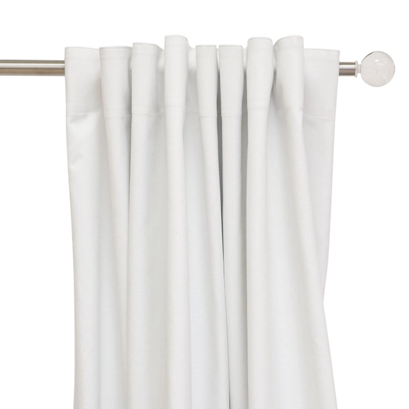 Blackout curtain white Hasta