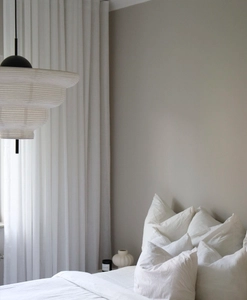 Curtain SKIMRA, white, extra long & wide