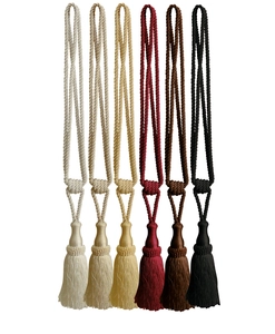 Gardintofs silkestofs Flera färger Hasta