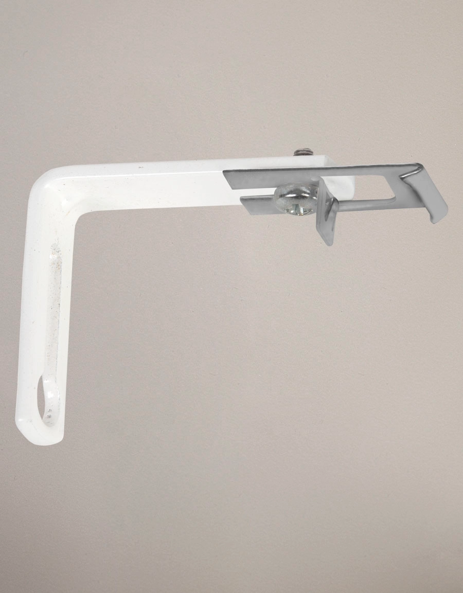 Wall bracket U-rail, on angle bracket