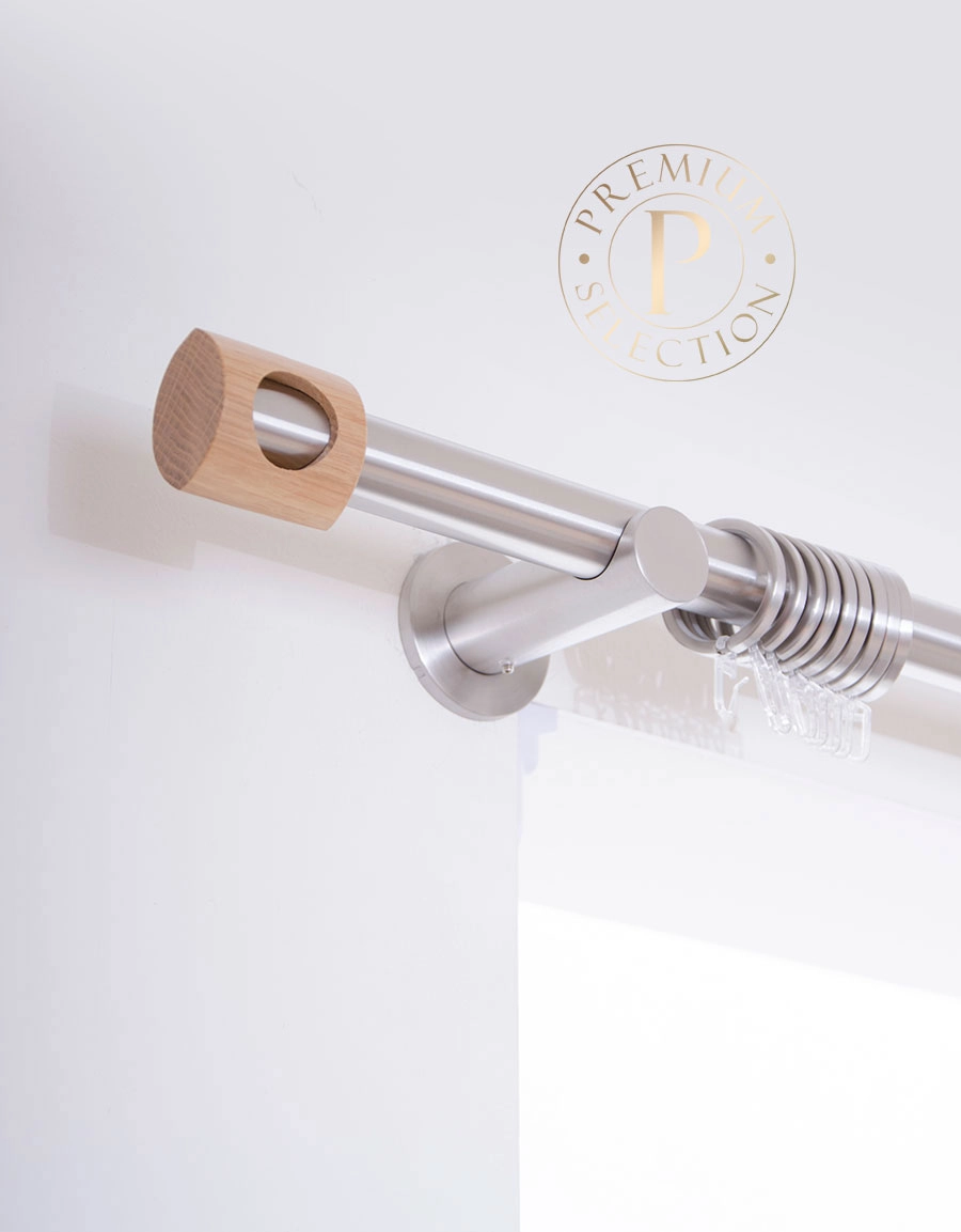 Vision Oak premium curtain rod Hasta