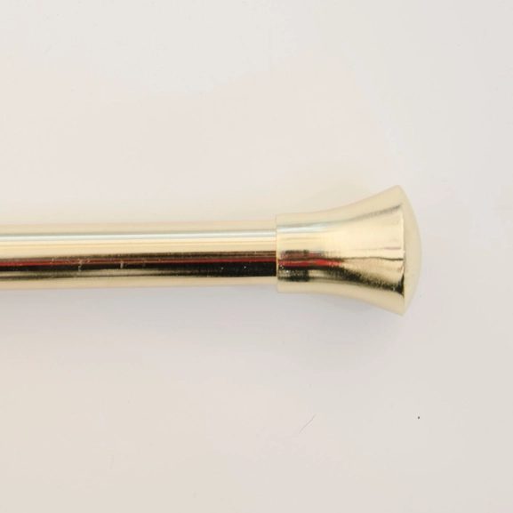 Vega brass curtain rod, 16/19 mm