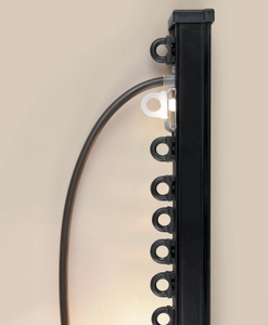 Ambiance skena, svart, takmonterad med led belysning