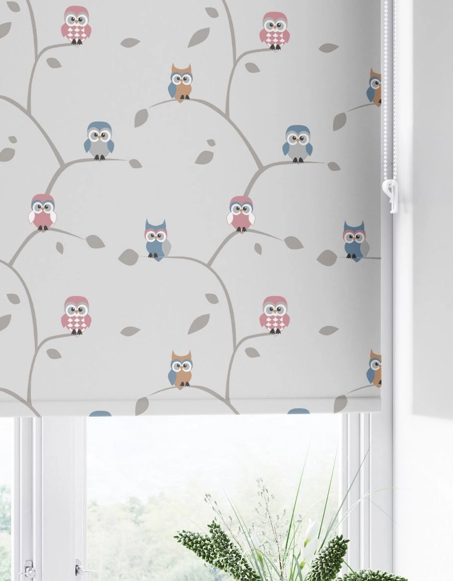 Child roller blind roller blind child Owl