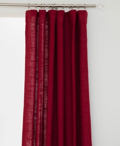 Curtain LINA, red