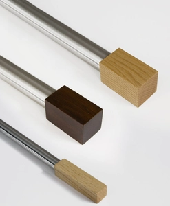 Ändknopp Bloque, flera färger och storlekar