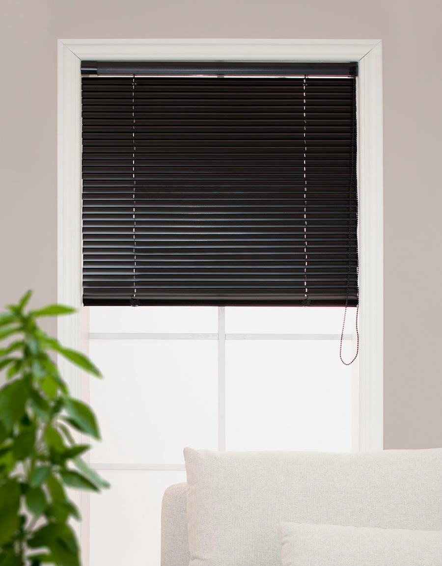 Venetian Blind Tension, Made-to-Measure, Black