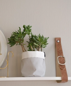 Förvaringskorg liten, ljusgrå, Hasta