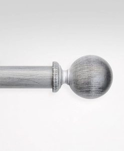 Ändknopp Oscar Silver 35 mm