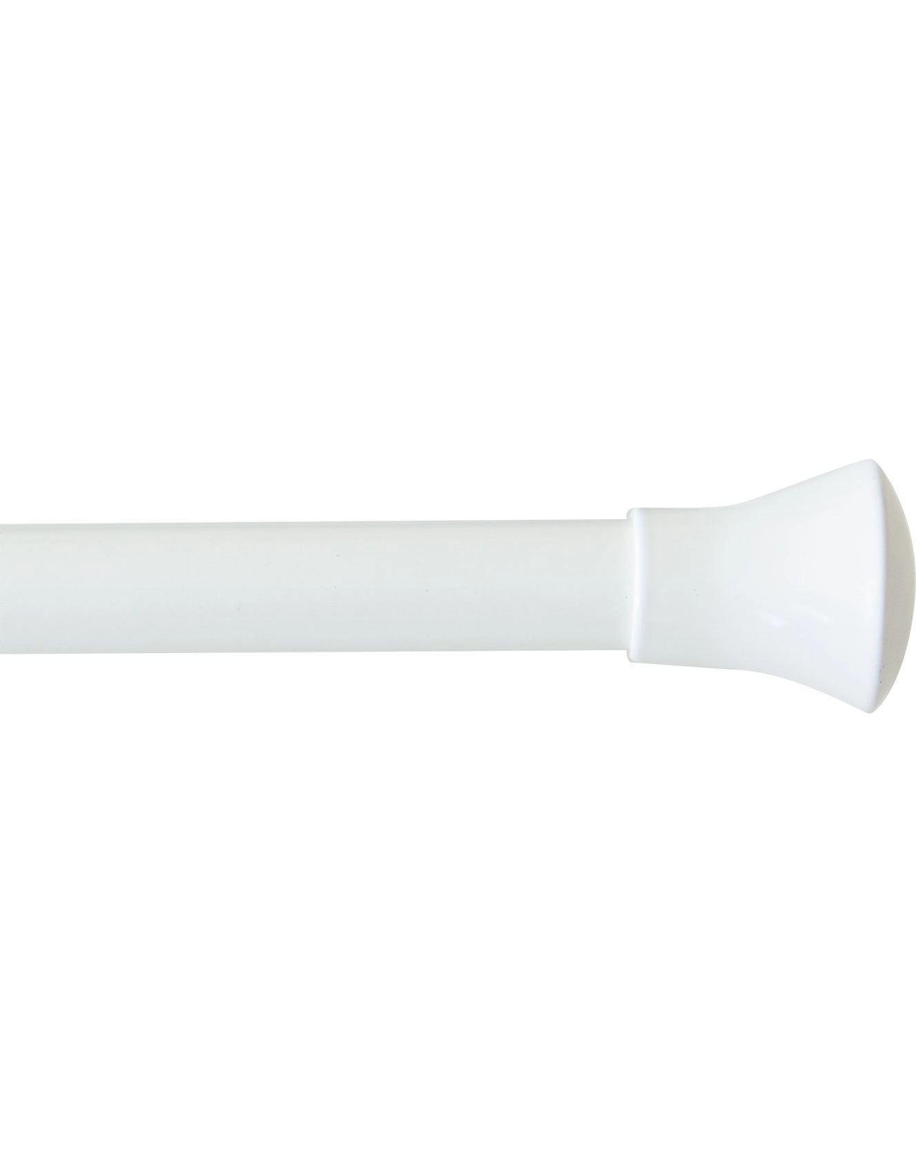 Vega curtain rod in white from Hasta