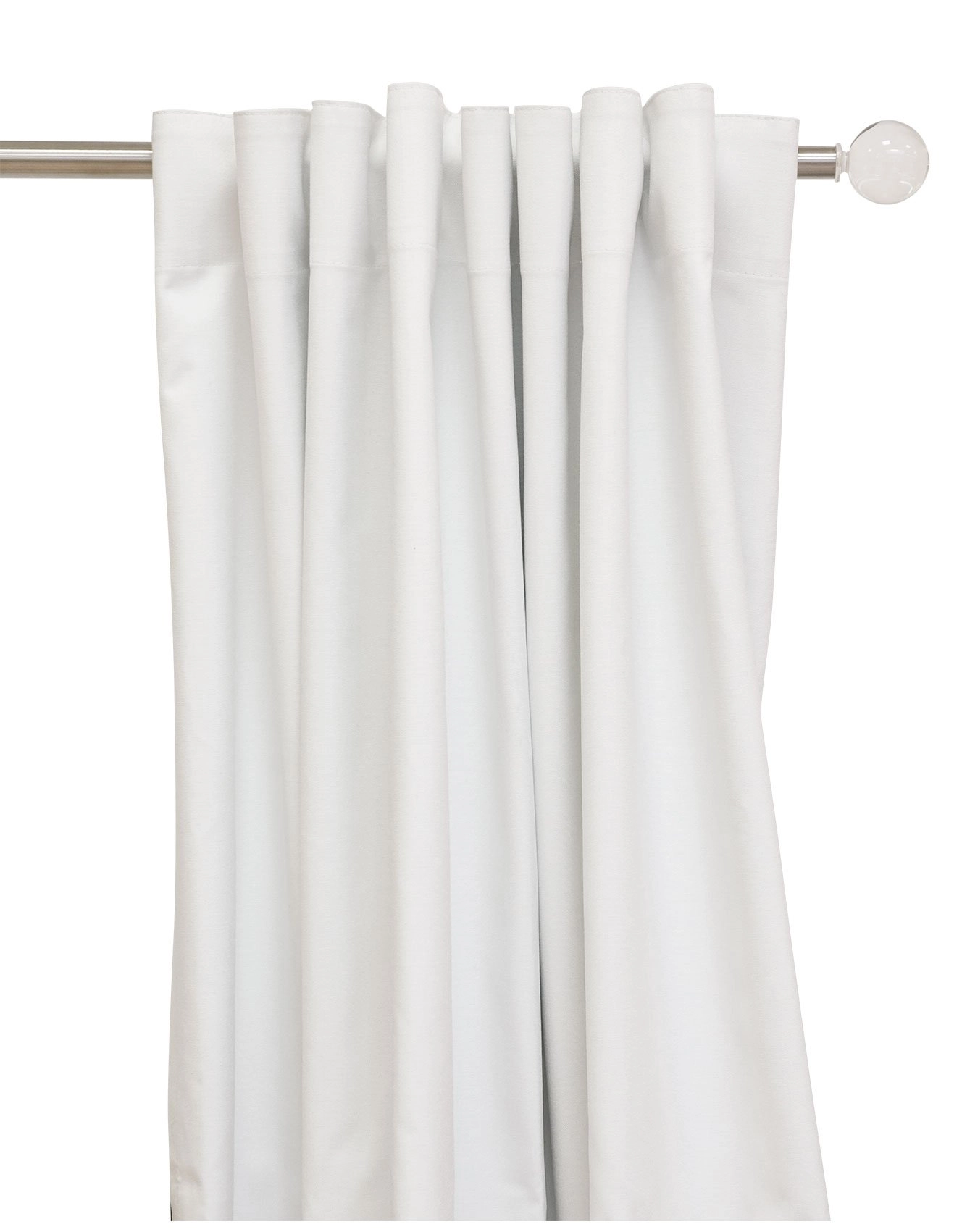 Blackout curtain white Hasta