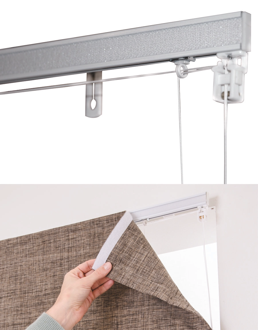 Roman blind kit ALEX, 2 cords