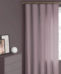 Made-to-measure curtain LINA, silver pink