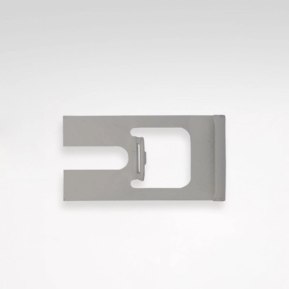 Ceiling/rail bracket with click-fit bracket, U-rail