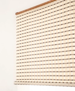 Roll-up rullgardin Hasta beige grå