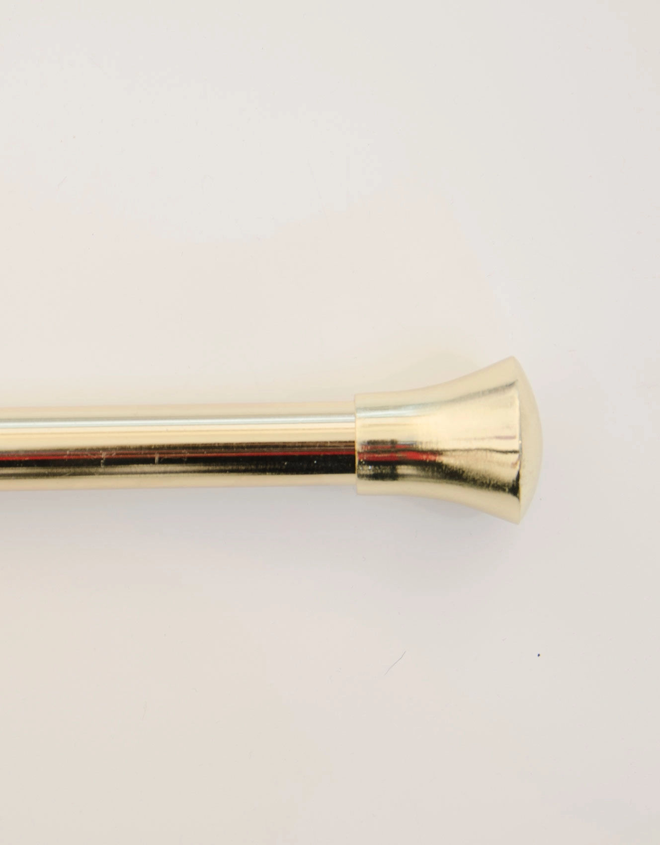 Vega brass curtain rod, 16/19 mm