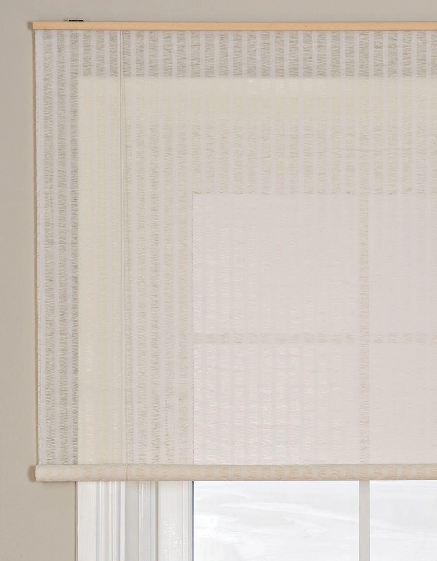 Vit rollup-rullgardin