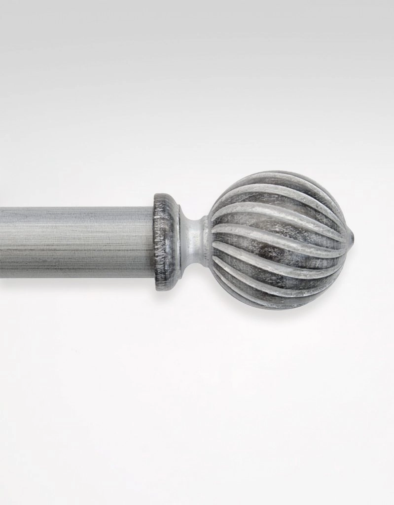 Carl Silver Finial 35 mm Hasta