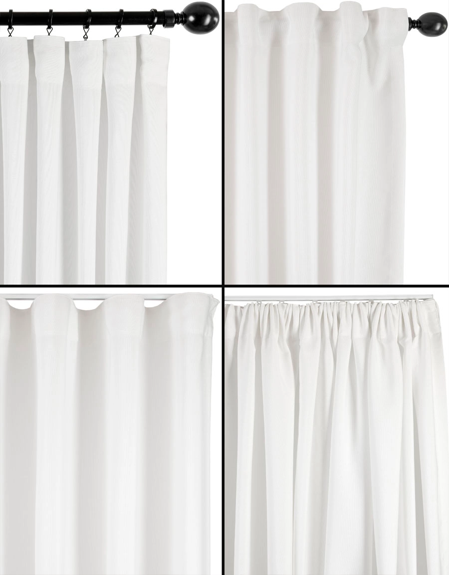 Curtain Vida White