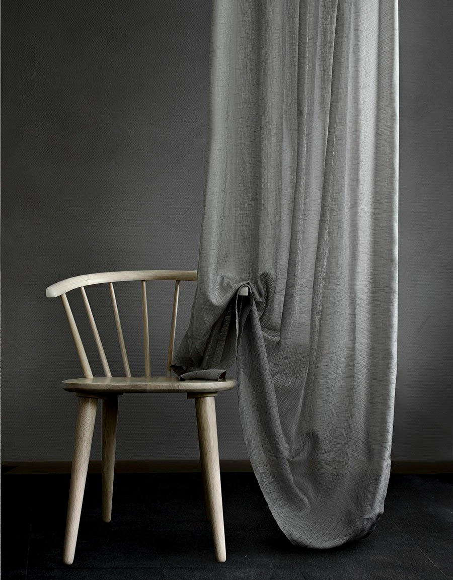 Made-to-measure curtain, SKIMRA, light grey