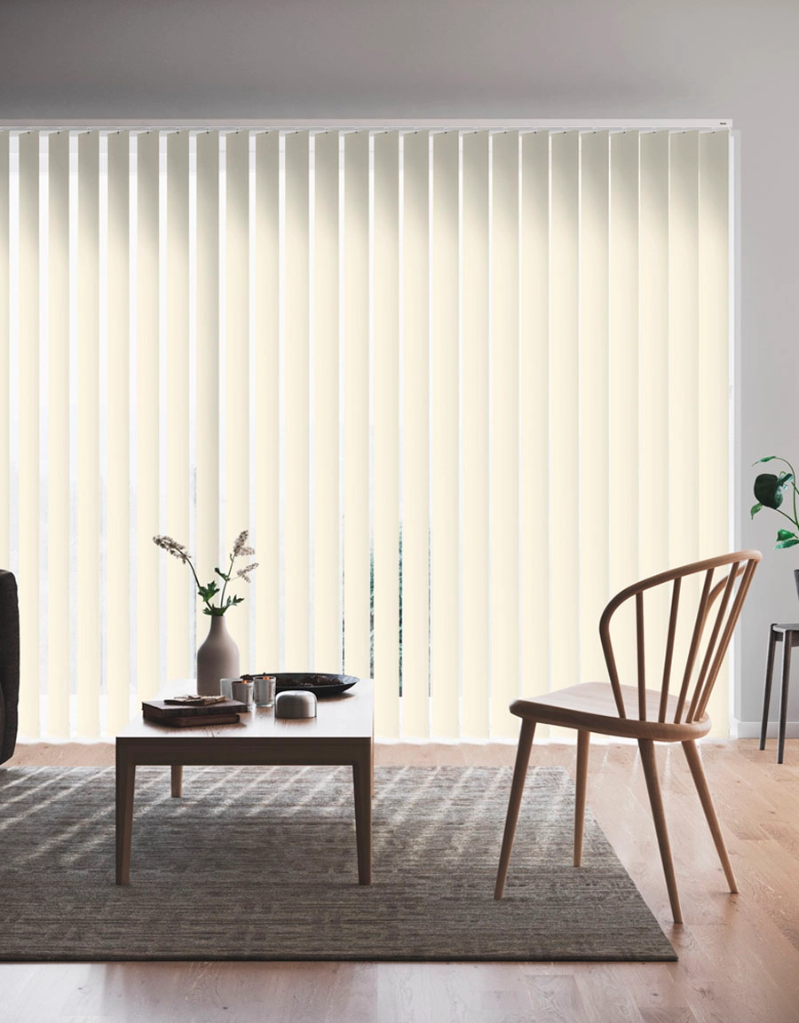 Vertical blind Emerald Ecrü