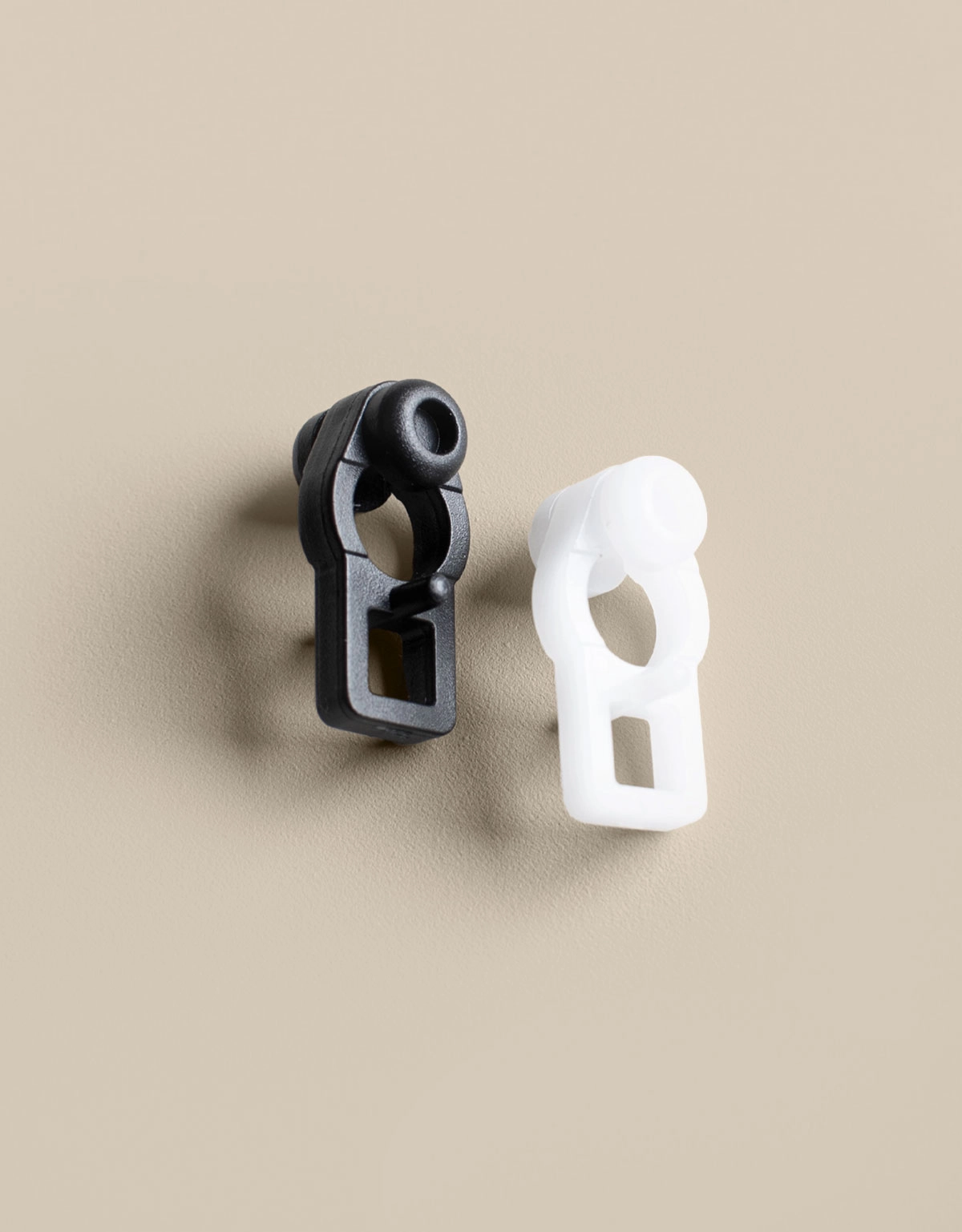 Svart och vitt rullglid till Cabinskena