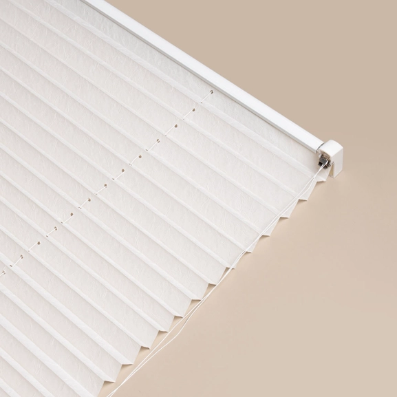 Avskärmande plisségardin