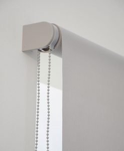 Rullgardin Screen ljusgrå sidodrag