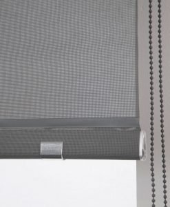 Rullgardin Screen Mörkgrå bottenlist