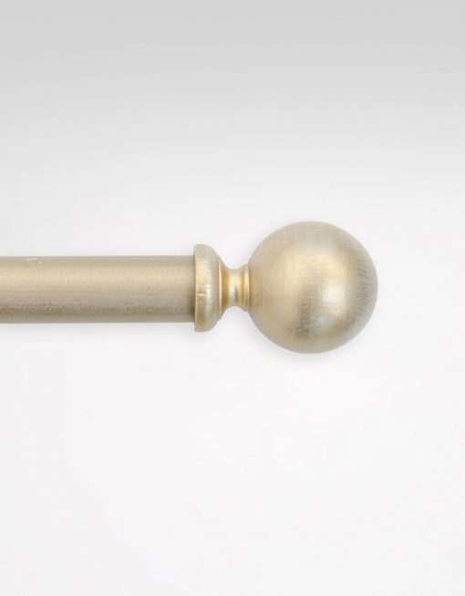 Ändknopp Oscar Guld 28 mm Hasta