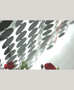 draperi panelgardin o-life närbild