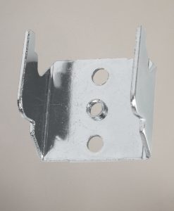Väggfäste reglerbar gardinstång, metall inkl.skruv