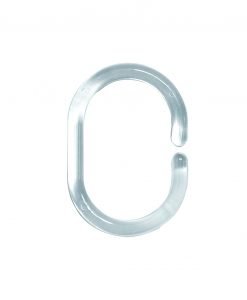 Duschring transparent plast Hasta
