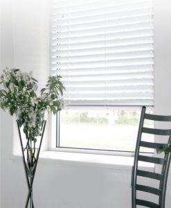 Persienn vit eller silver, alu 50 mm