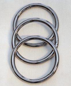 Gardinring svartnickel Hasta