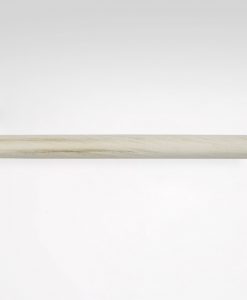 Gardinstång vitguld, 28 mm, fast längd 130 cm