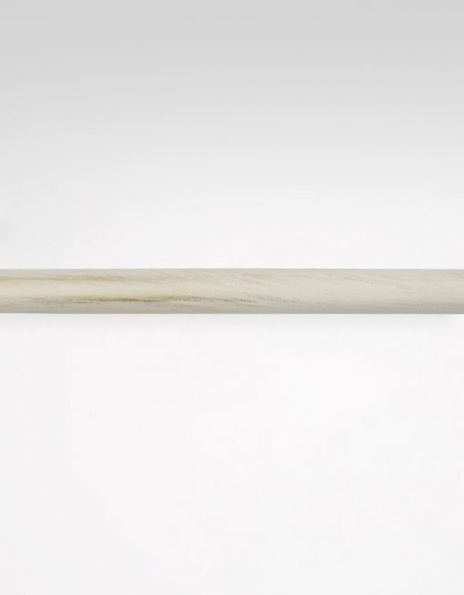 Gardinstång vitguld, 28 mm, fast längd 130 cm